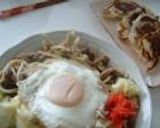 チーズ＆たまごがトロリ♪レタス焼うどん♪作り方1写真