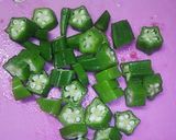 オクラ納豆の梅肉和え♪作り方1写真