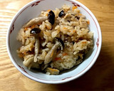 うなぎのタレきのこの炊き込みごはん作り方6写真