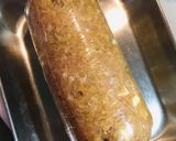 レンジで簡単♪鶏ひき肉の味噌ミートローフ作り方4写真