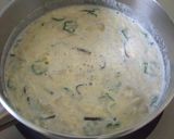 優しい味わい♪オクラの塩昆布ミルクスープ作り方3写真