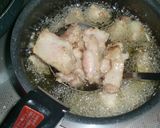 豚つる肉（首の部分の肉）を使った酢豚作り方10写真