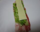 ポン酢で（´∀｀レタスとチーズの豚バラ巻作り方3写真