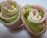 ポン酢で（´∀｀レタスとチーズの豚バラ巻作り方6写真