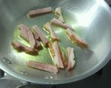 ベーコンとキャベツの和風パスタ作り方3写真