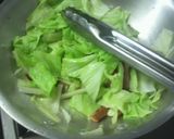 ベーコンとキャベツの和風パスタ作り方4写真