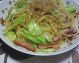 ベーコンとキャベツの和風パスタ作り方6写真