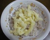 十六穀ごはんのチーズめんたいのせ作り方1写真