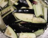 炒め茄子の味噌汁(母の味）作り方2写真