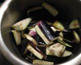 炒め茄子の味噌汁(母の味）作り方3写真
