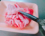 ＊じゃがいもと豚肉のピリ辛味噌󠄀炒め＊作り方3写真
