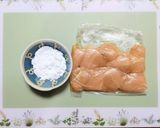暑い日に食べたい!鶏ささみ蓮根油淋鶏作り方6写真