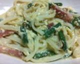 うどんカルボナーラ作り方23写真