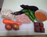 夏野菜たっぷりカレー煮込み作り方1写真