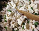 本格中華☆豆腐と鶏ひき肉の塩炒め作り方3写真