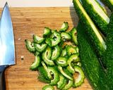 大量消費★苦くない★ゴーヤの佃煮　作り方1写真