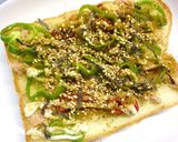 ピーマン・ツナ・塩昆布のカレートースト作り方5写真