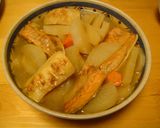 ハラスと大根の煮付け作り方9写真