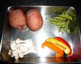 ヴィーガンポテトサラダ弐　京都カフェ作り方1写真