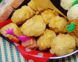 唐揚げ風☆鶏ひき肉＆豆腐でヘルシー☆作り方5写真
