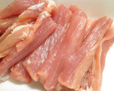 角切りフィレ肉の野菜炒め作り方3写真