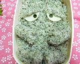 キャラ弁☆ゲゲゲの鬼太郎のぬりかべ作り方5写真