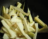角切りフィレ肉の野菜炒め作り方6写真