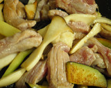 角切りフィレ肉の野菜炒め作り方8写真