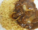 中華焼き麺★カレーあんかけ作り方4写真