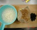 なめ茸おろしうどん(120円）作り方1写真