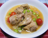彩りと食感豊か★鶏肉と枝豆の煮込み作り方9写真