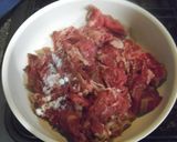 牛バタ丼作り方2写真