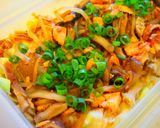 鮭のちゃんちゃんみそ蒸し焼き作り方6写真