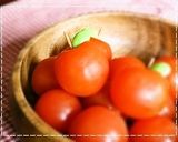 キャラ弁飾り・プチトマトで＊林檎キティ作り方8写真