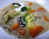 残り物シチューでピザ!作り方1写真