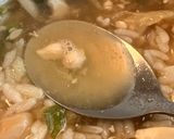 簡単♡節約♡寒い日の朝食♡雑炊にスダチ♡作り方1写真