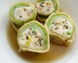 塩こんぶ入りおからでロールキャベツ♪作り方11写真