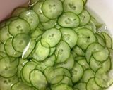 胡瓜とわかめ♪やさしい酢の物作り方1写真