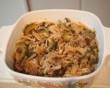ゴーヤそぼろ＆とろろの冷やし蕎麦作り方5写真