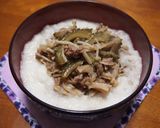 ゴーヤそぼろ＆とろろの冷やし蕎麦作り方8写真