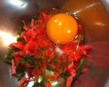 お弁当に☆彡彩きれいな紅しょうがの卵焼き作り方1写真