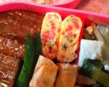お弁当に☆彡彩きれいな紅しょうがの卵焼き作り方5写真