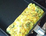 お弁当に☆彡ブロッコリの卵焼きチーズ風味作り方3写真