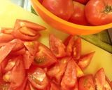 ドライトマトのオリーブオイル漬け作り方1写真