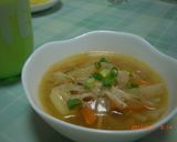 シンプル酸辣湯スープ～♪作り方6写真