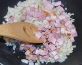ほっこりかぼちゃリゾット★冷飯使用作り方2写真
