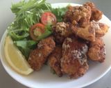 鶏のムネ肉で竜田揚げ（からあげ）作り方9写真
