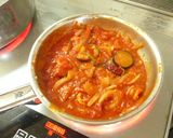 海老の★トマトクリームパスタ★作り方4写真