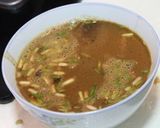 海蟹炒年糕作り方5写真