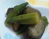 簡単煮物☆なすとおくらの煮浸し作り方3写真